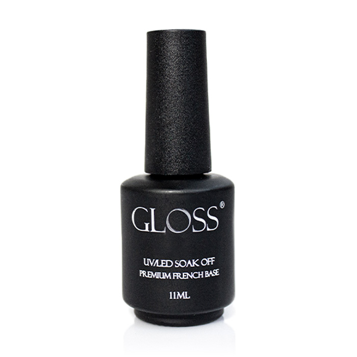 Уцінка! База для гель-лаку Gloss Premium French Base UV/LED Soak Off, Naked, 11 мл